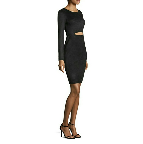 BCBGMaxAzria Dresses & Skirts - BCBGMaxAzria Whitley Faux Suede CutOut NWT